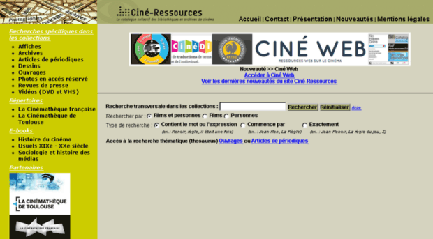 Ciné-Ressources